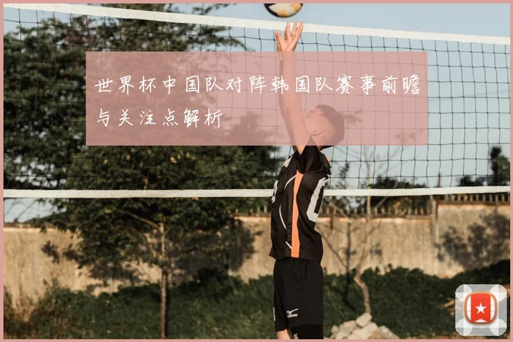 世界杯中国队对阵韩国队赛事前瞻与关注点解析